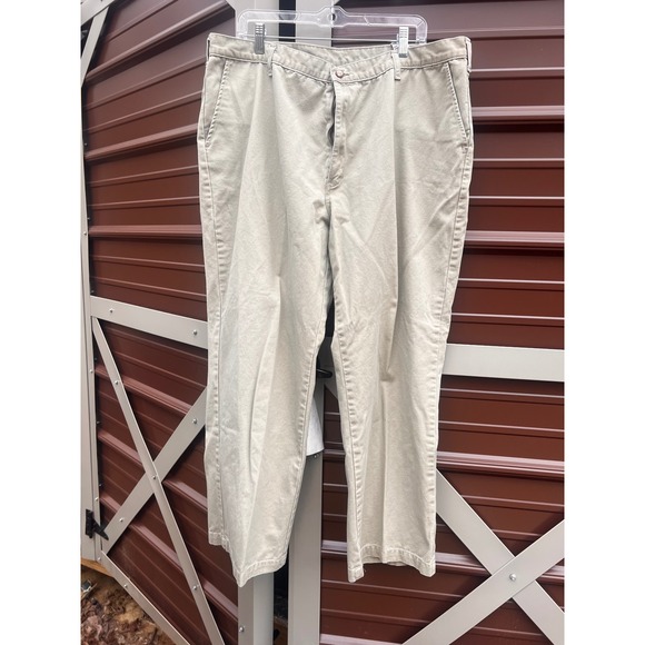 Dickies Other - Dickies WP31KH Work Pants Khaki Straight Fit Men‎ Size 42x32